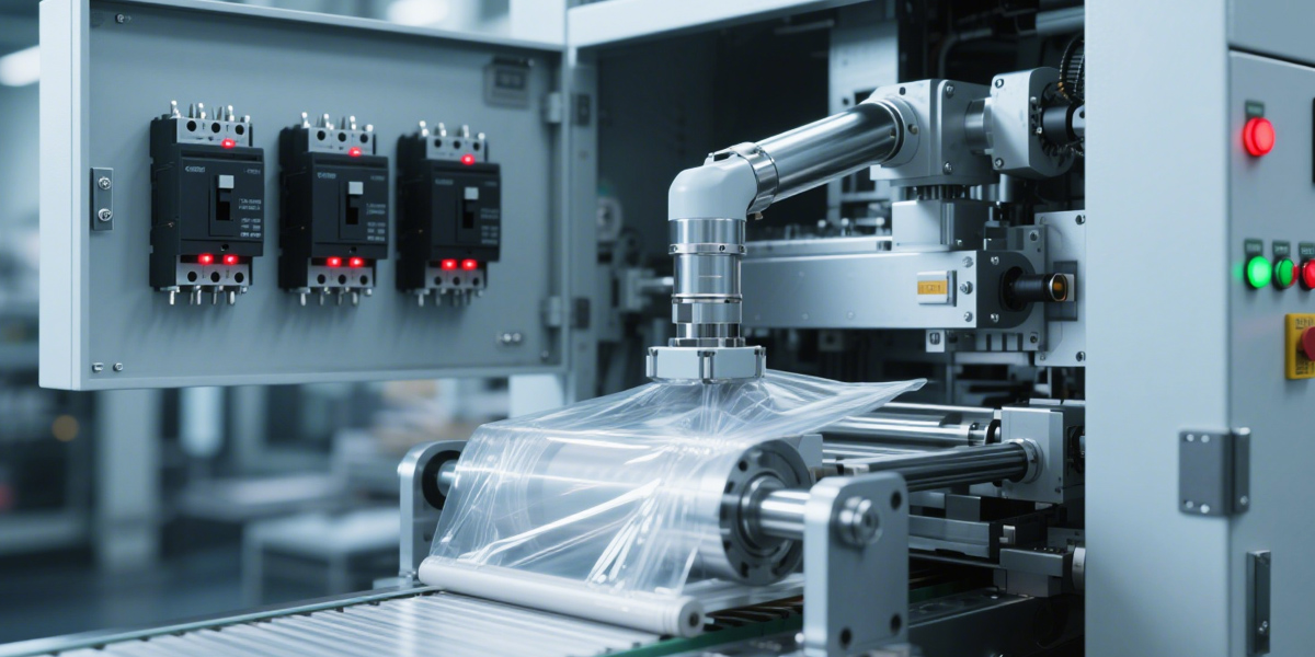 欣灵电气三维透明膜包装机应用案例