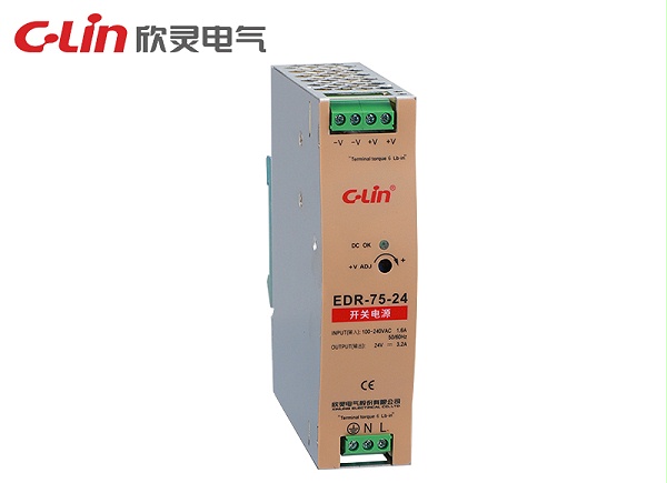 EDR-75W单组输出导轨开关电源