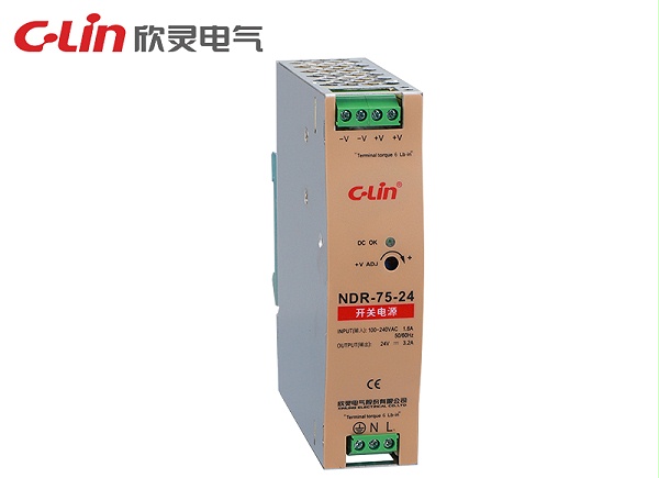 NDR-75W导轨式开关电源